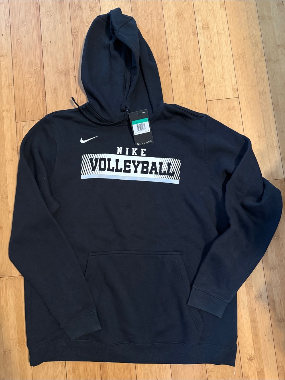Nike New XL Black Volleyball Pullover Hoodie